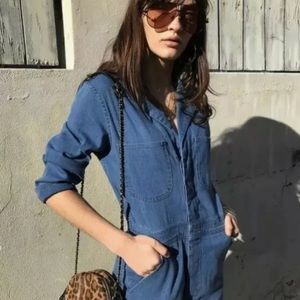 J Brand Denim Jumpsuit, M